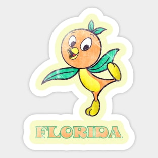 The Florida Orange Bird Sticker